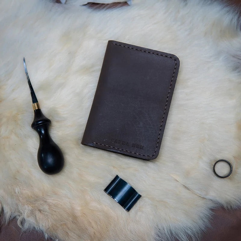Travel Mate - Real Leather Hand Made Passport Cover