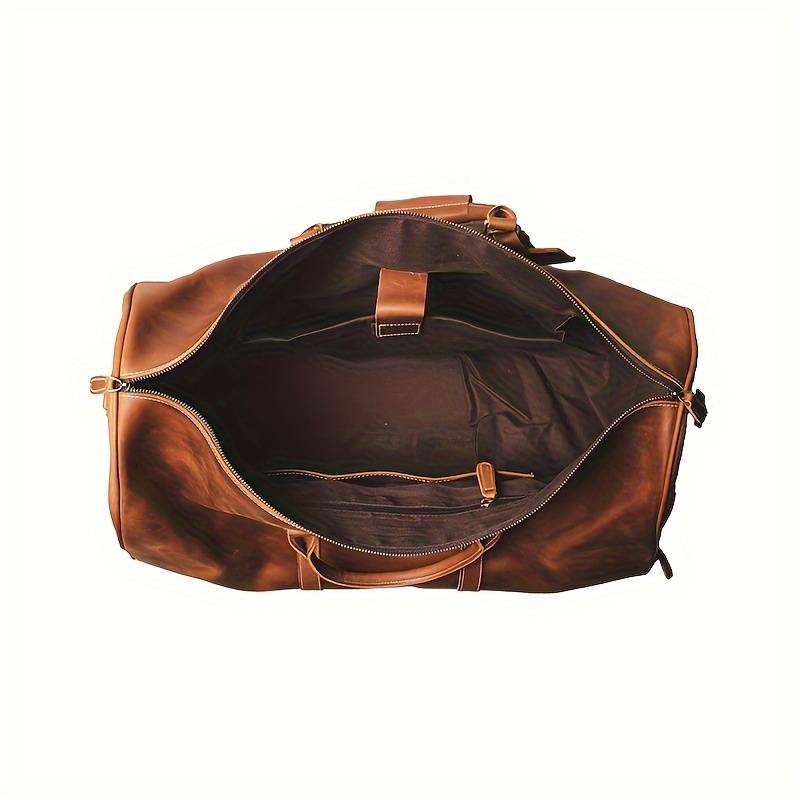 Real Leather Vintage Travel Bag