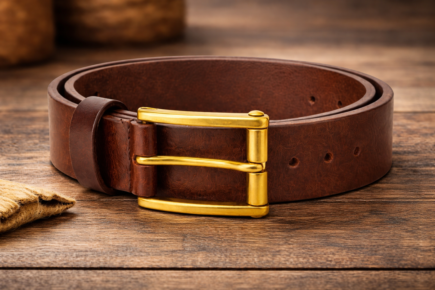 Handmade Real Leather Casual Men’s Belt