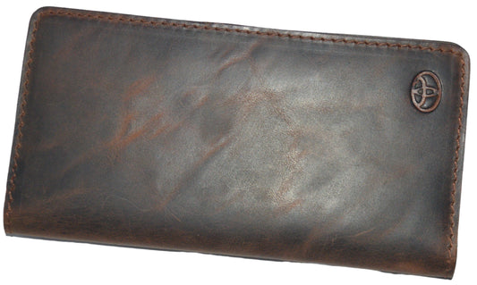 Real Leather Long Wallets for Men- Toyota
