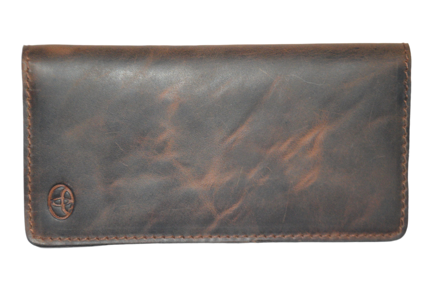 Real Leather Long Wallets for Men- Toyota