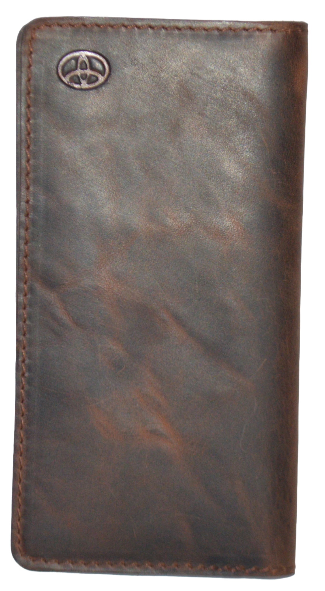 Real Leather Long Wallets for Men- Toyota