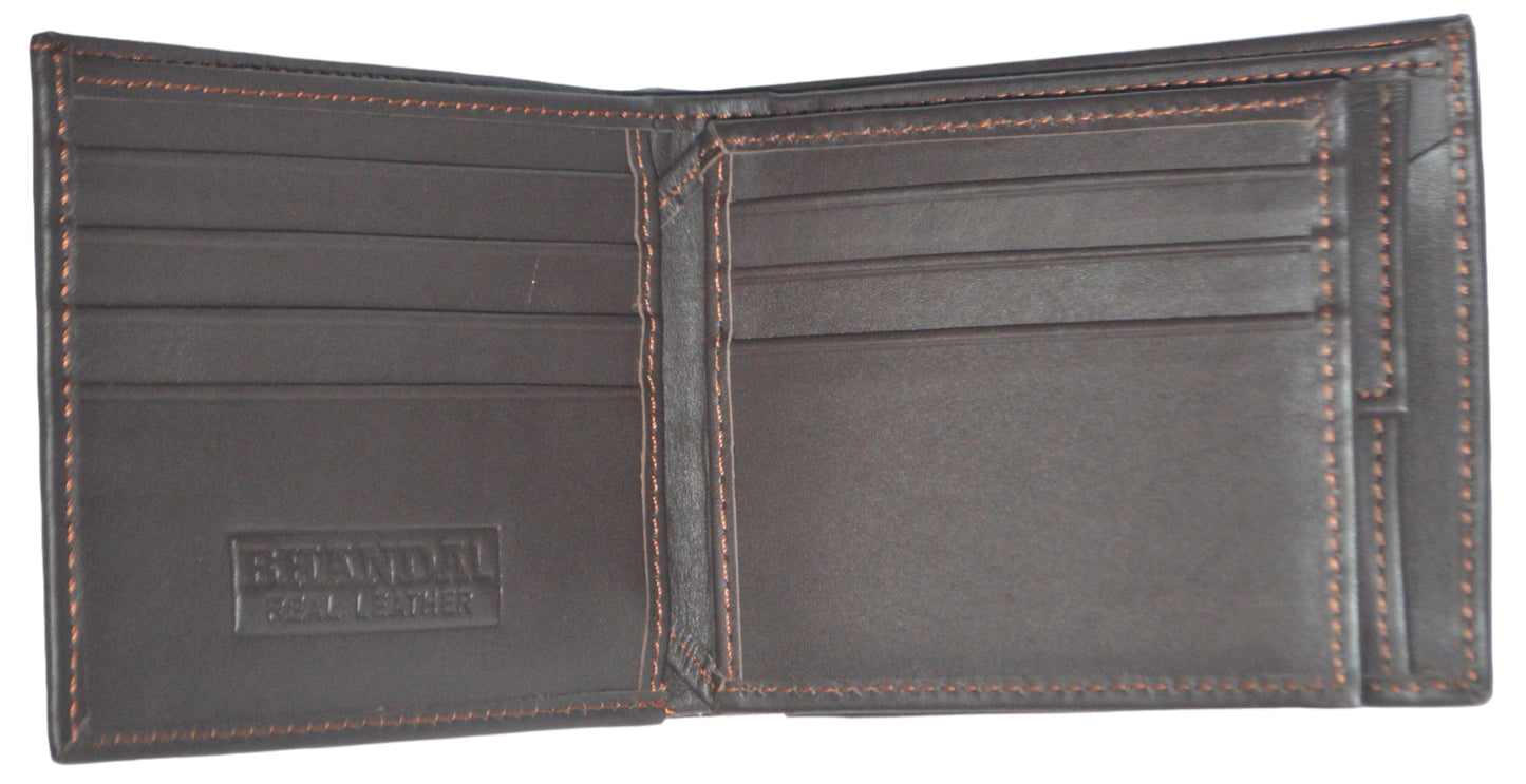 Real Leather Wallets for Men- Honda