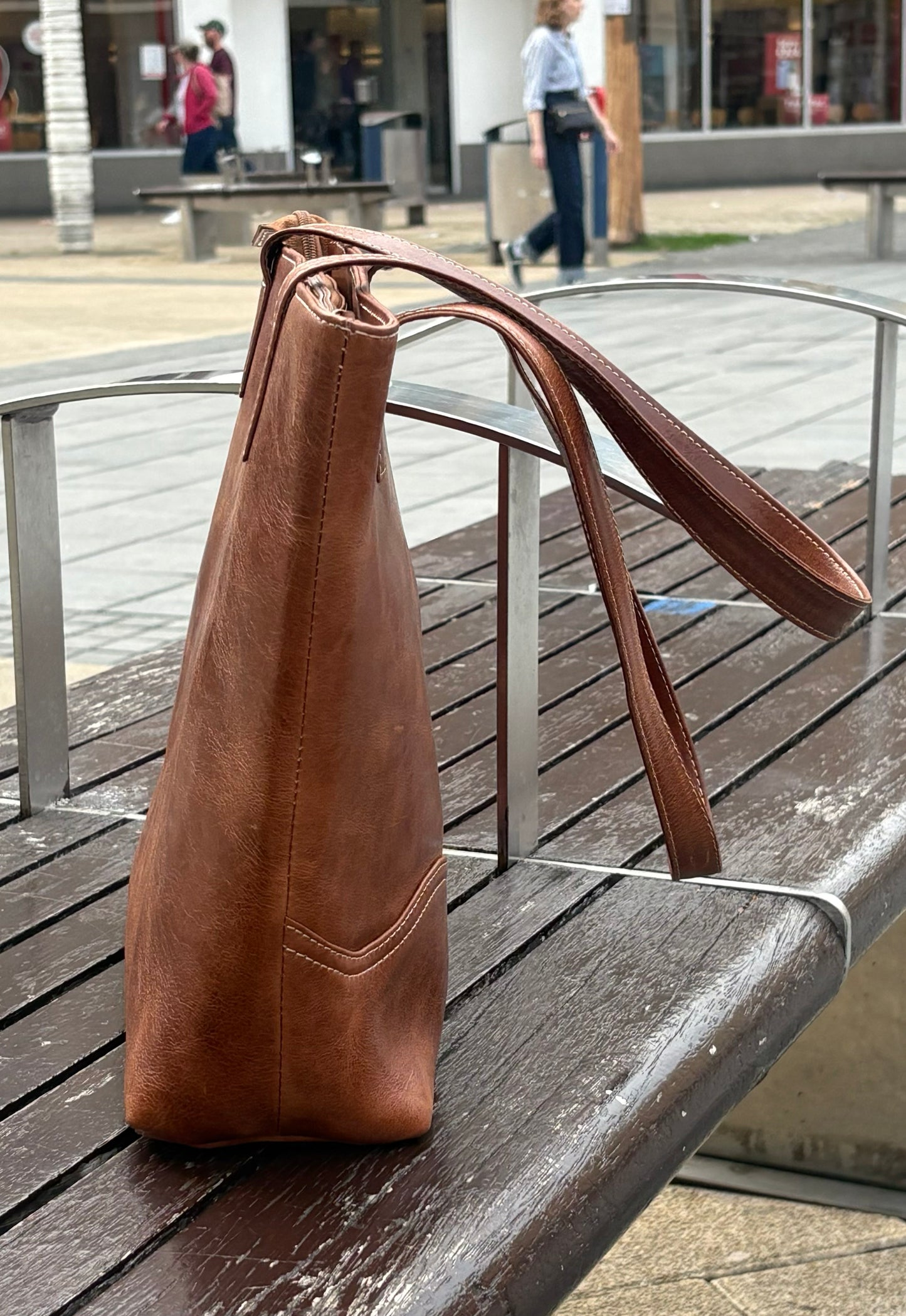 Real Leather Bag for Women -Brown