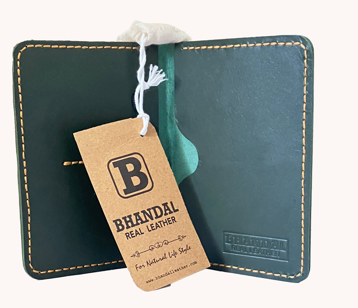 Travel Mate - Real Leather Hand Made Passport Cover