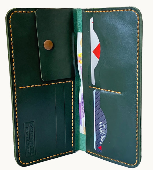 Honey Long Wallet | Handmade