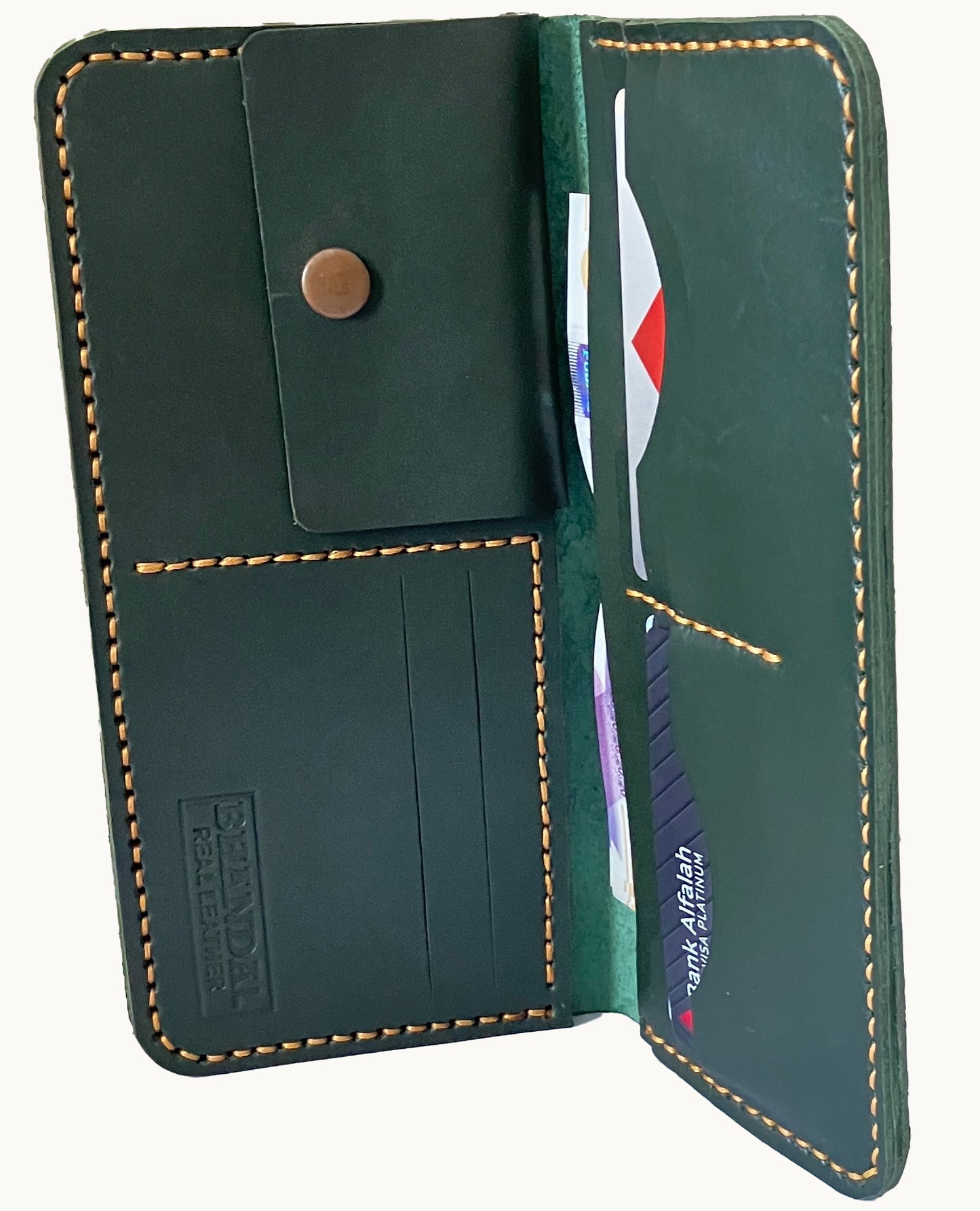 Honey Long Wallet | Handmade