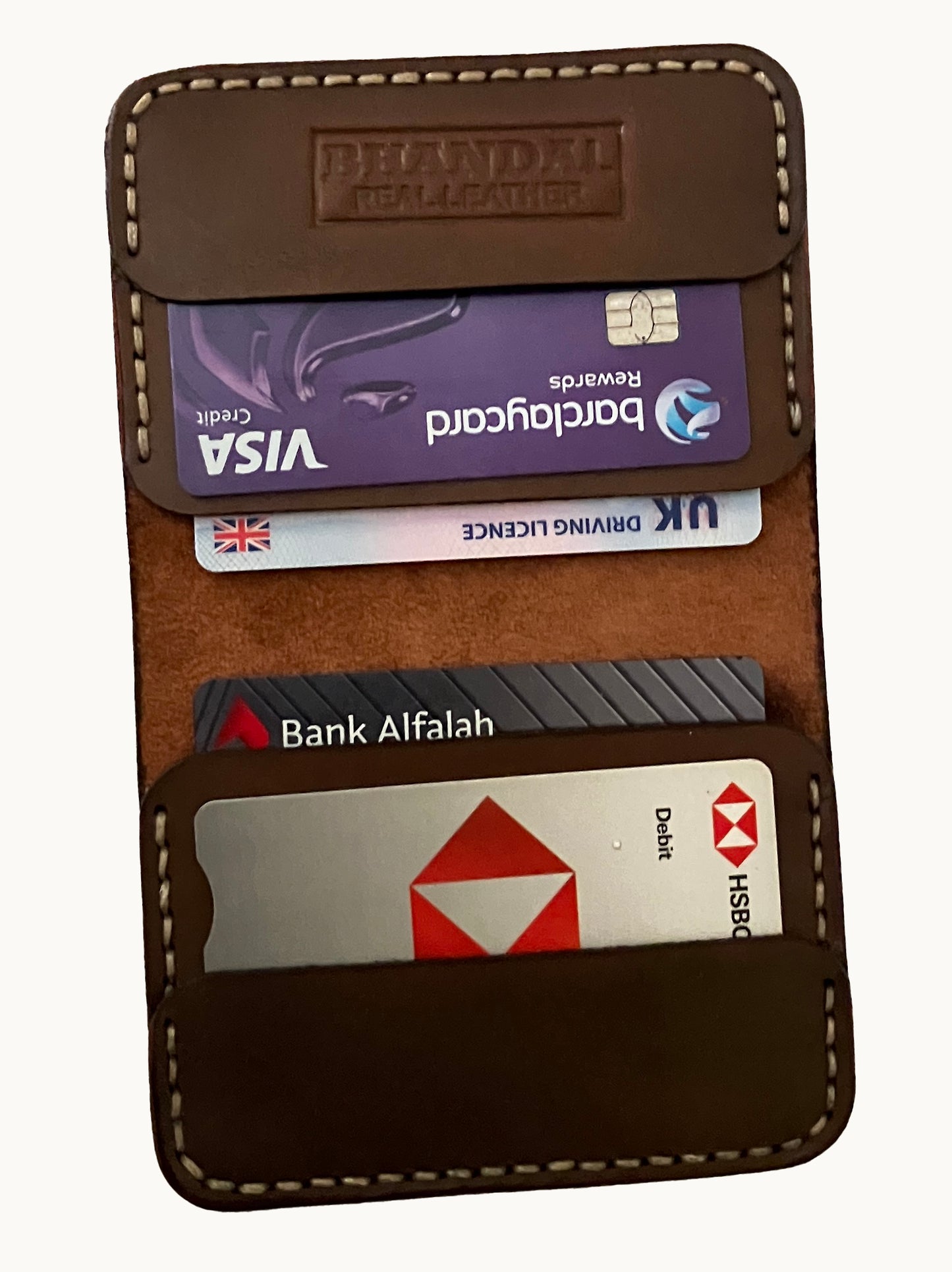 The Vertical Executive: A Leather Bifold Wallet