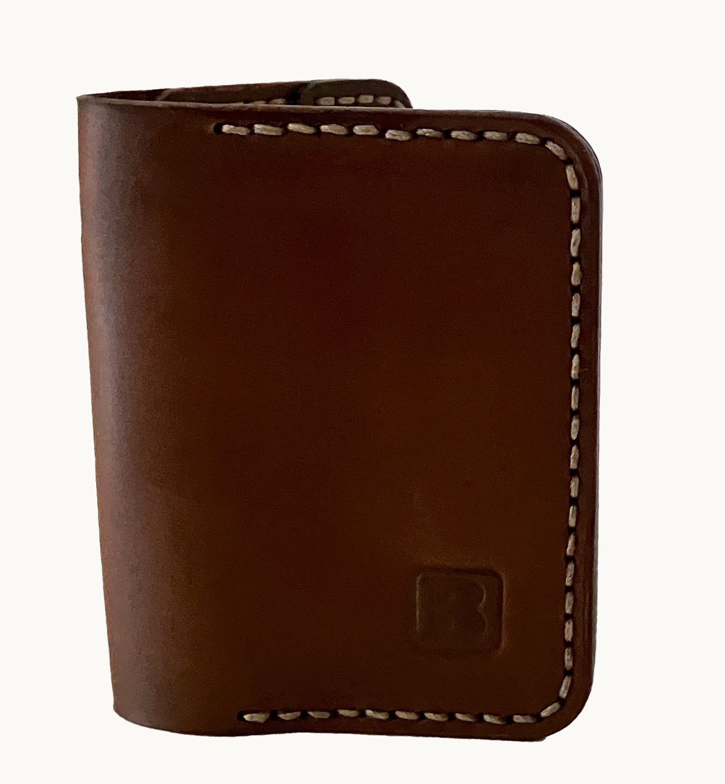 The Vertical Executive: A Leather Bifold Wallet