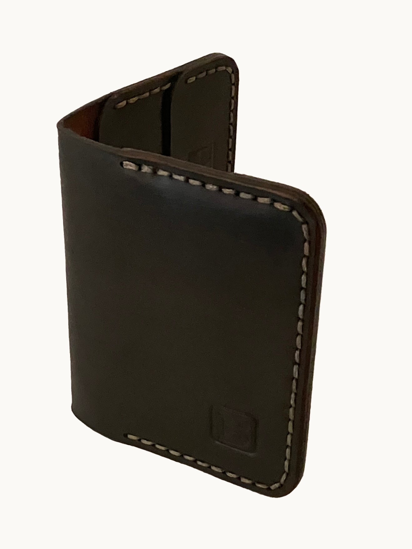 The Vertical Executive: A Leather Bifold Wallet