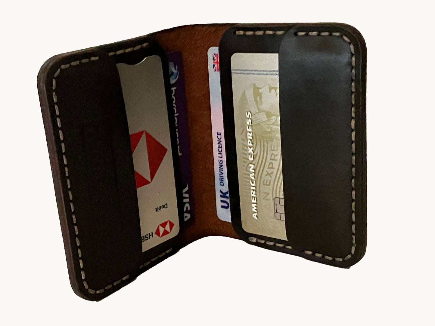 The Vertical Executive: A Leather Bifold Wallet