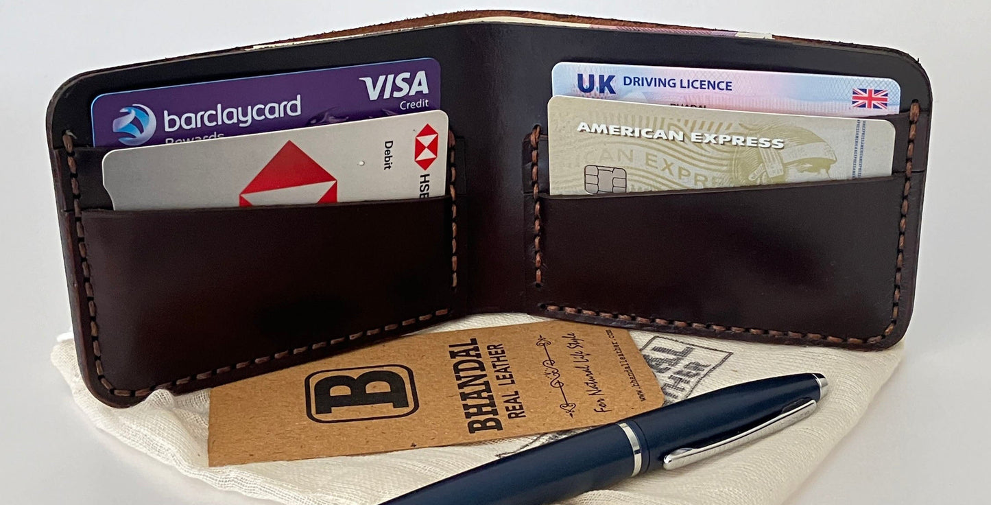 The Eon: A Leather Bifold Wallet