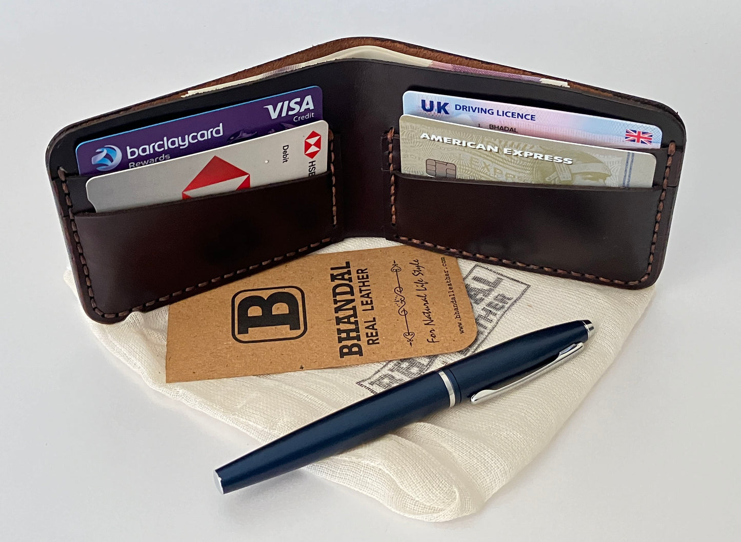 The Eon: A Leather Bifold Wallet