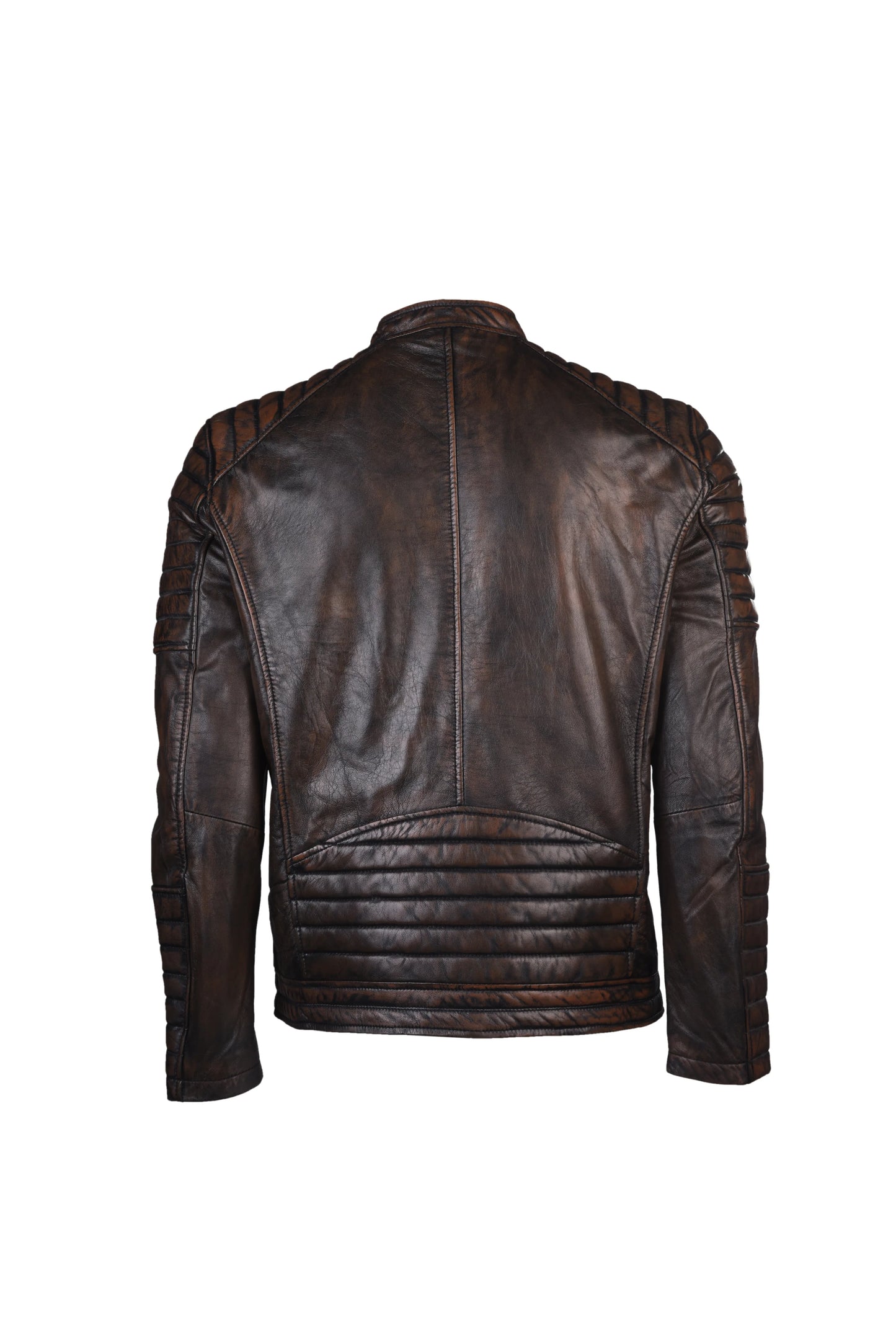 Men's Brown Waxed Ribbed Jacket