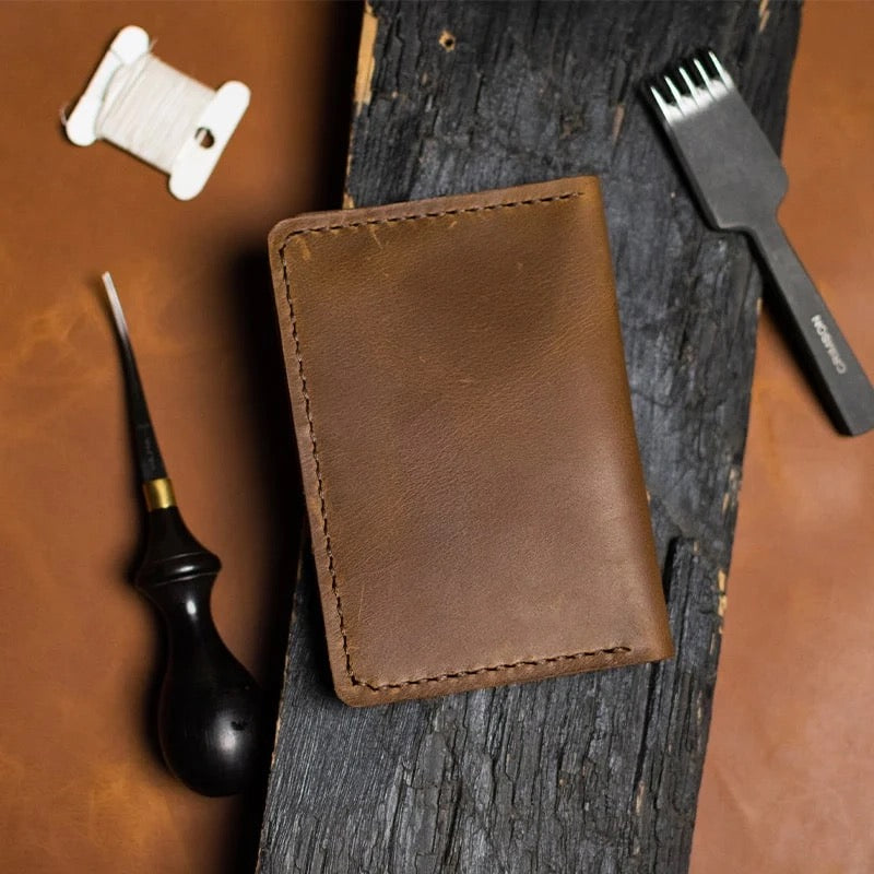 Travel Mate - Real Leather Hand Made Passport Cover