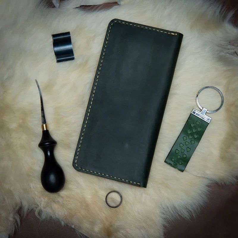 Honey Long Wallet | Handmade