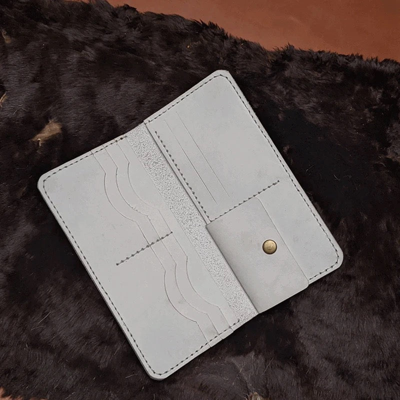 Honey Long Wallet | Handmade