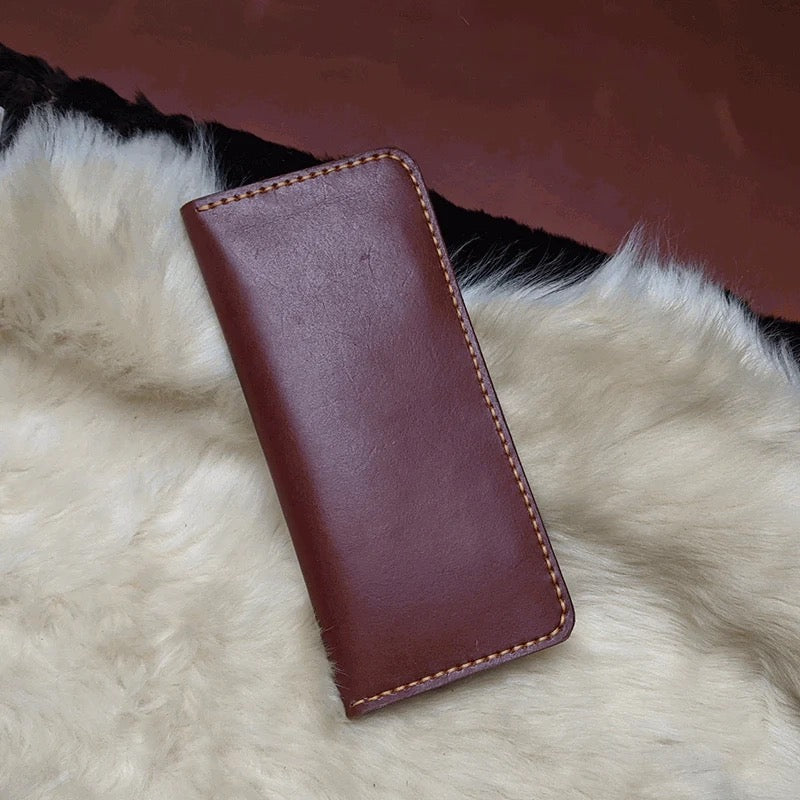 Honey Long Wallet | Handmade