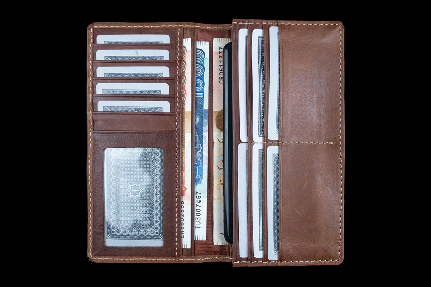 Kinnari Long Wallet – Mobile Phone, Currency Notes and Credit Cards