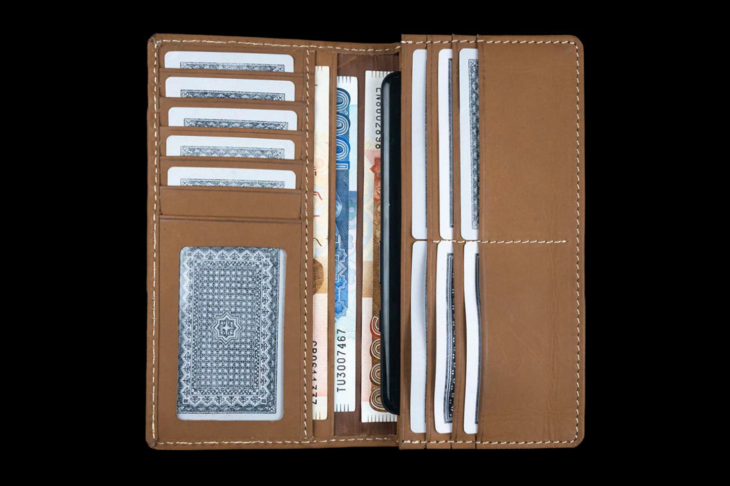 Kinnari Long Wallet – Mobile Phone, Currency Notes and Credit Cards