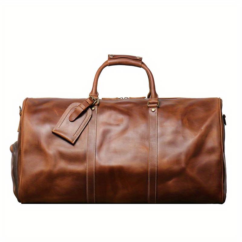 Real Leather Vintage Travel  Bag