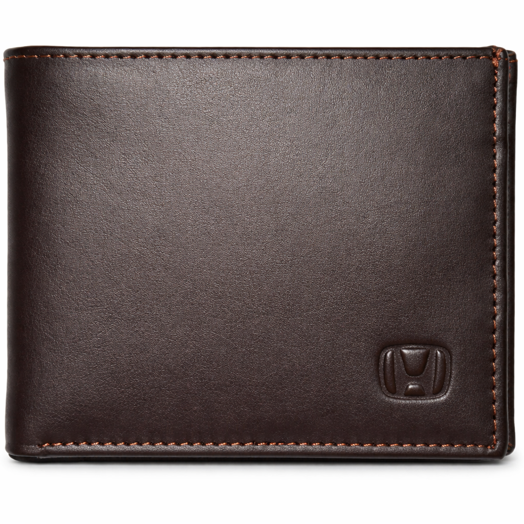 Real Leather Wallets for Men- Honda
