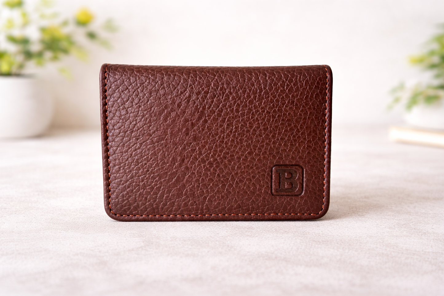 Premium Leather Smart Bifold Cardholder