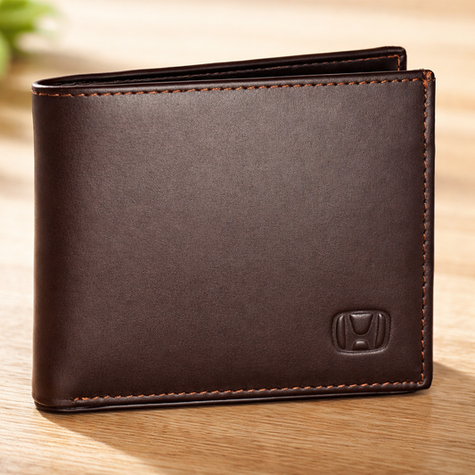 Real Leather Wallets for Men- Honda