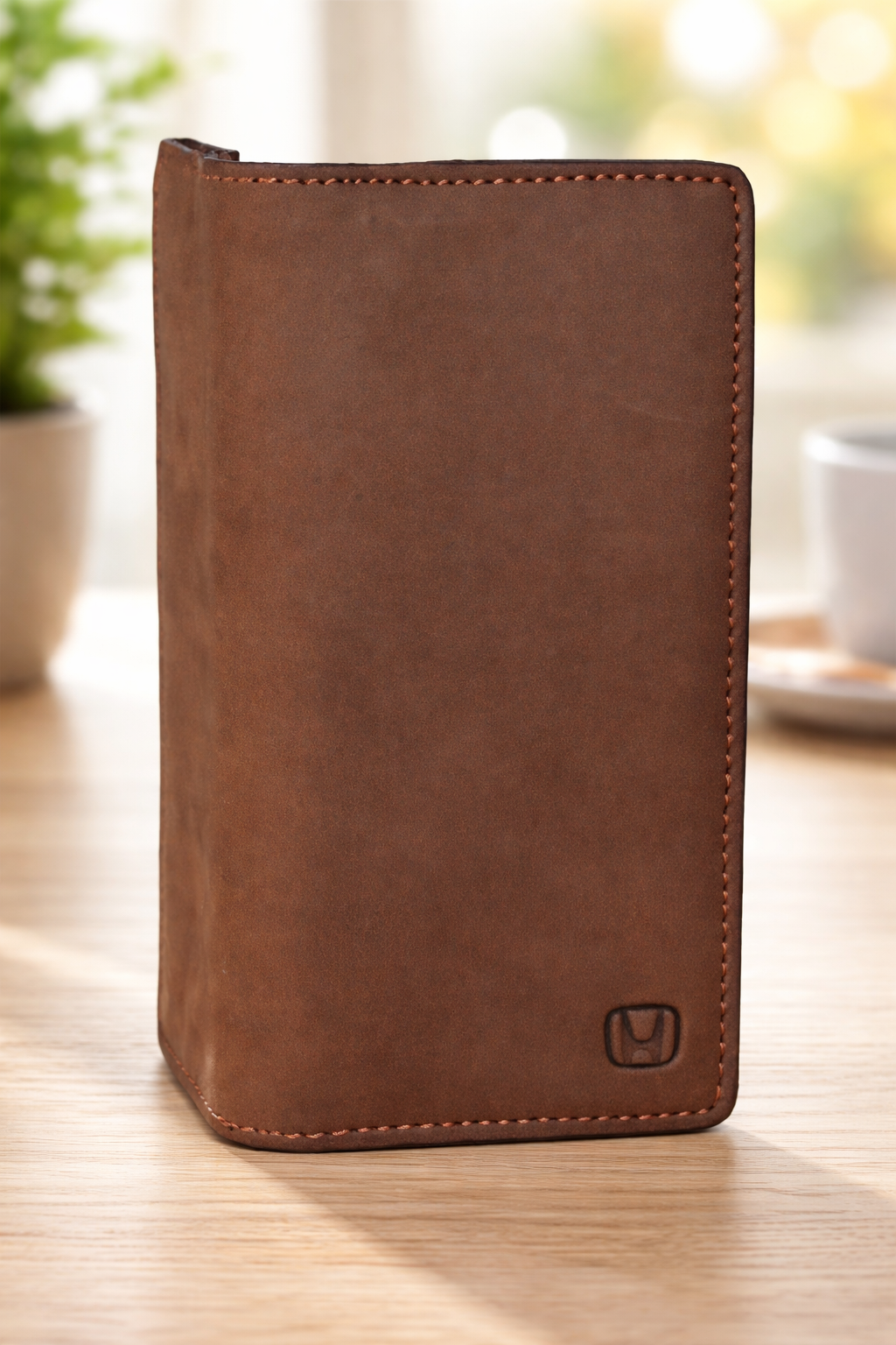 Real Leather Long Wallets for Men - Honda