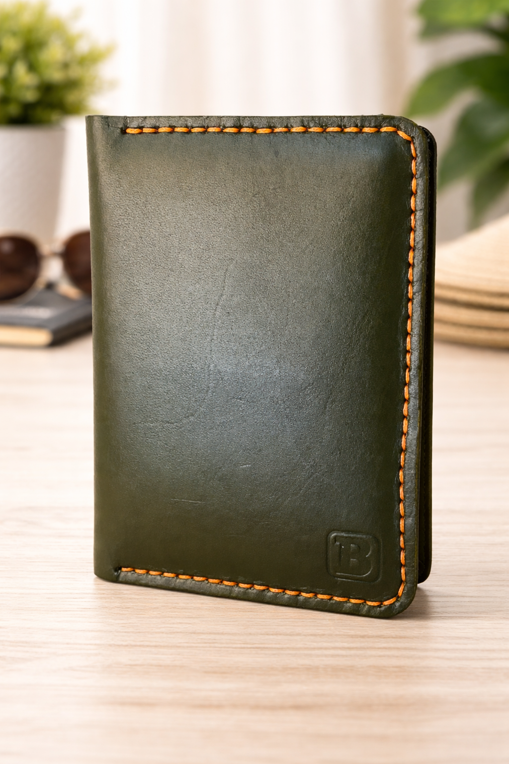 Travel Mate - Real Leather Hand Made Passport Cover