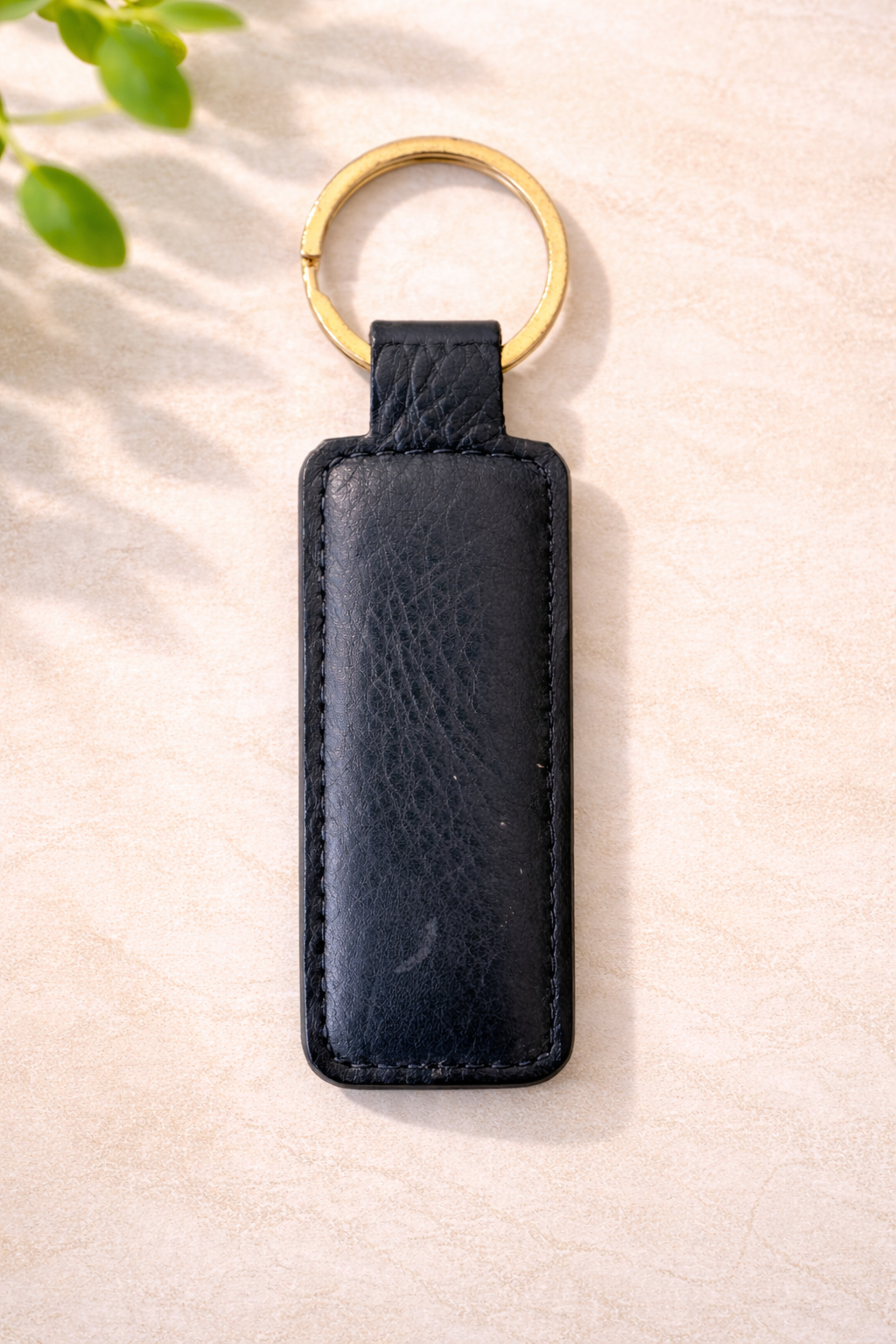 Real Leather Keychain