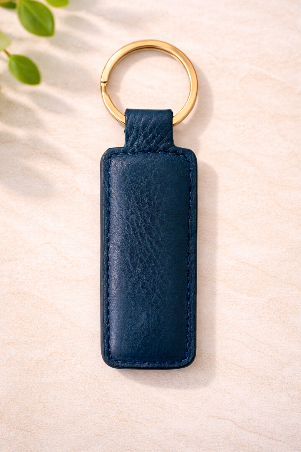 Real Leather Keychain