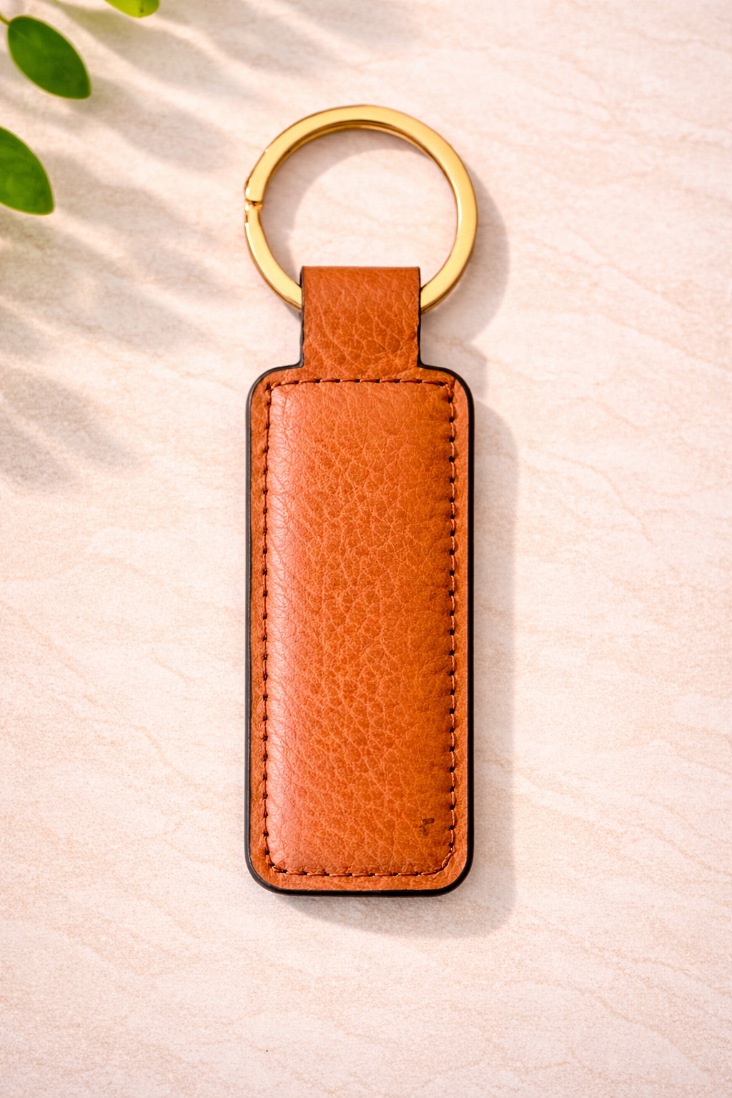 Real Leather Keychain