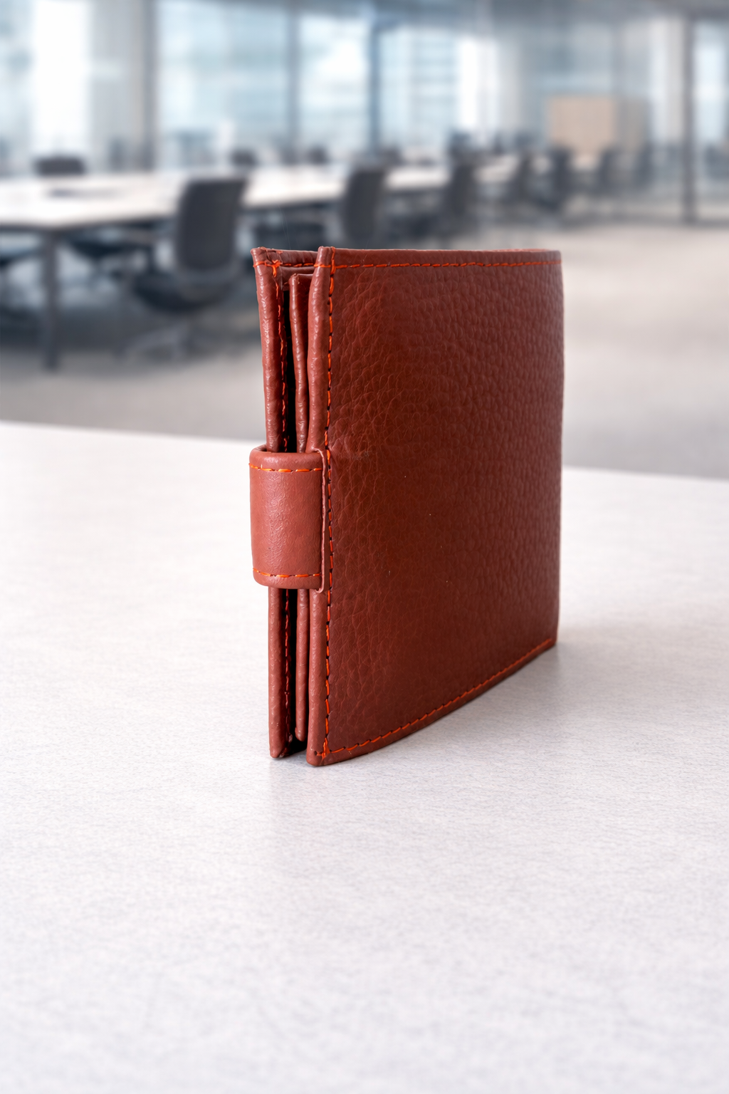 Real Leather Bifold Wallet