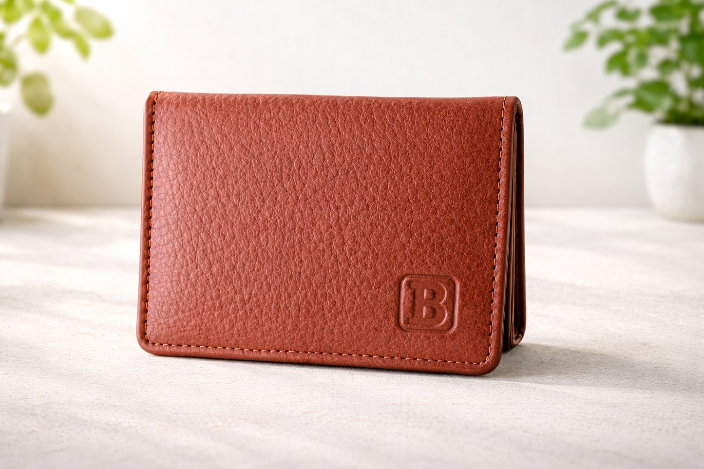 Premium Leather Smart Bifold Cardholder