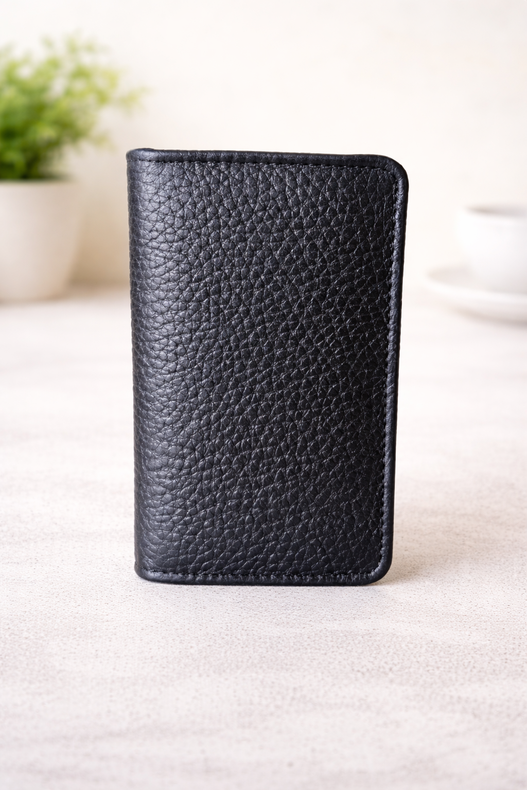 Premium Leather Smart Bifold Cardholder