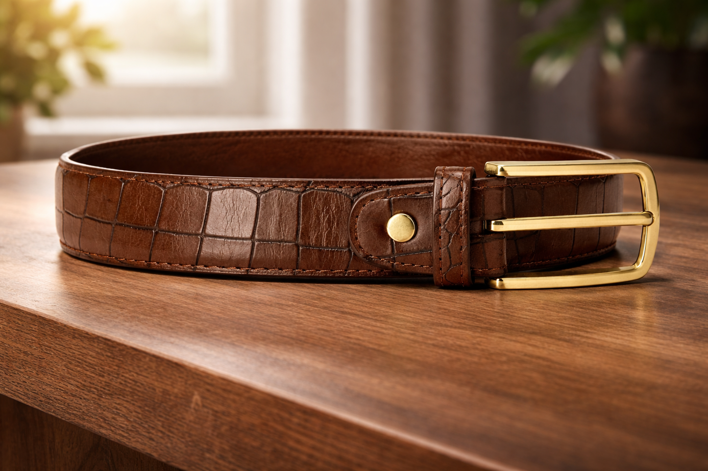 Handmade Real Leather  Men’s Belt