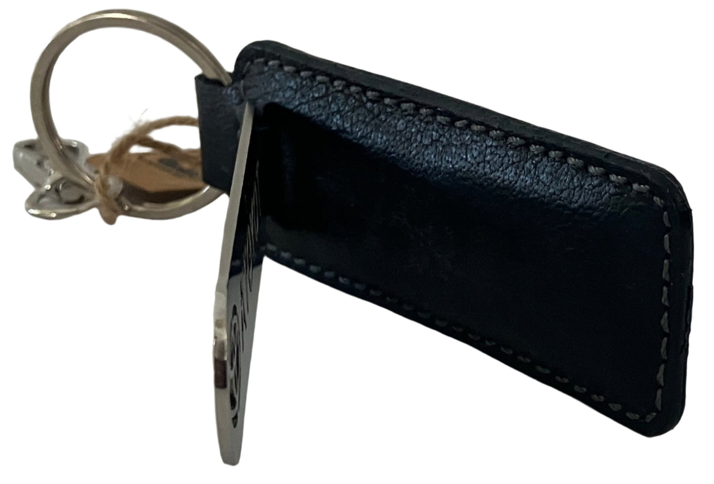 Real Leather Keychain- Toyota