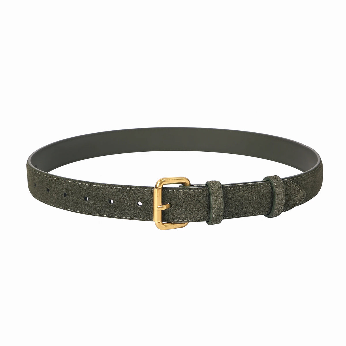 Fashion Suede Cowhide Skinny Belt for Women Trendy Genuine Leather Waistband with Jeans Pants Dress Ladies Designer Thin Belts