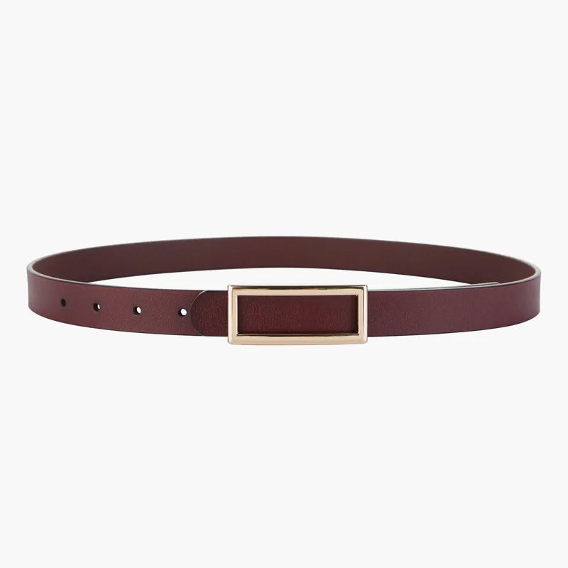 Genuine Leather Belts For Women Belt Female Metal Buckle Belt Straps Waistband For Jeans Dress