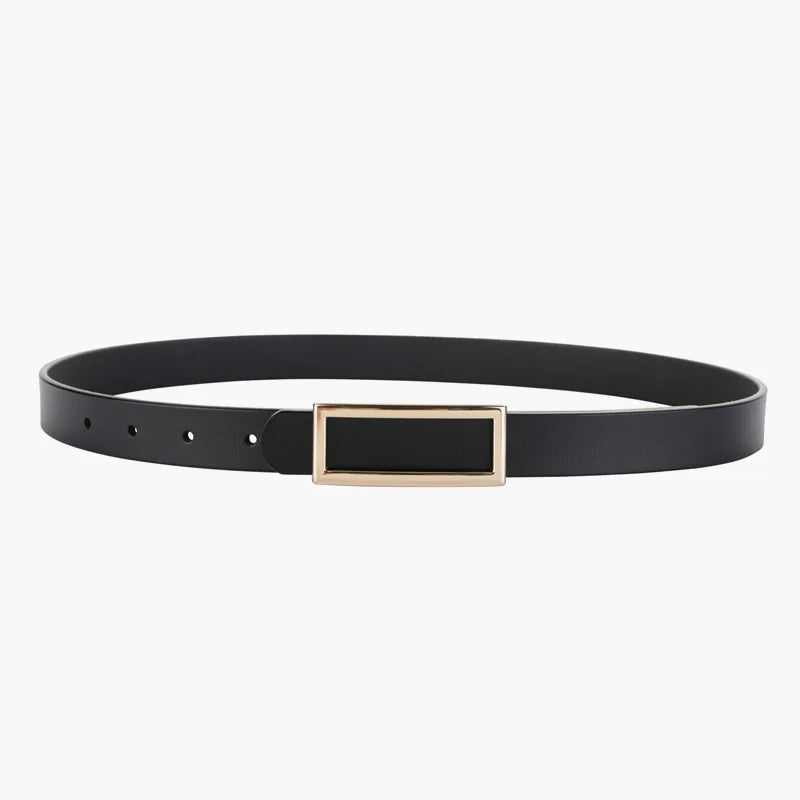 Genuine Leather Belts For Women Belt Female Metal Buckle Belt Straps Waistband For Jeans Dress