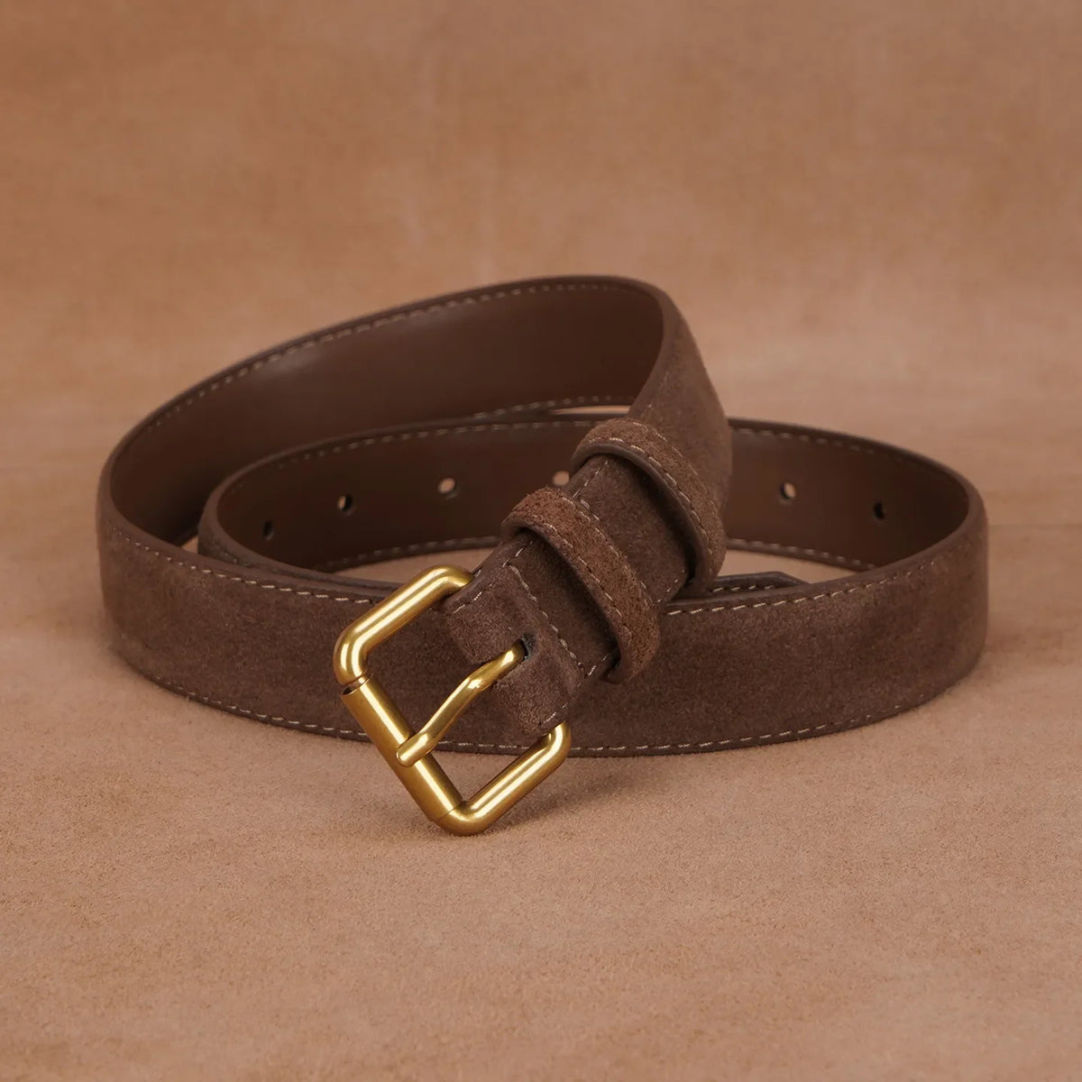 Fashion Suede Cowhide Skinny Belt for Women Trendy Genuine Leather Waistband with Jeans Pants Dress Ladies Designer Thin Belts