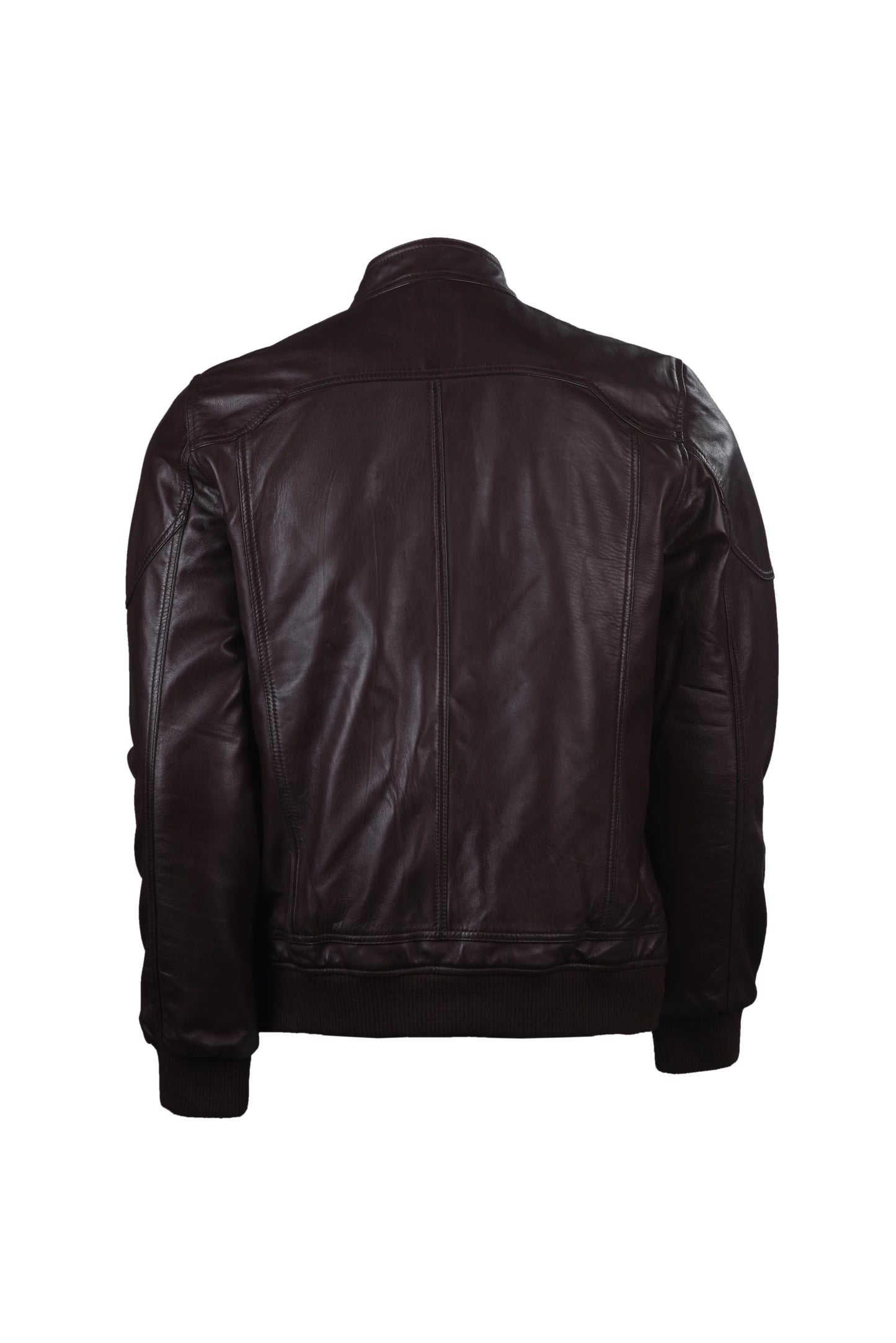 Men's Trucker Real Leather Jacket