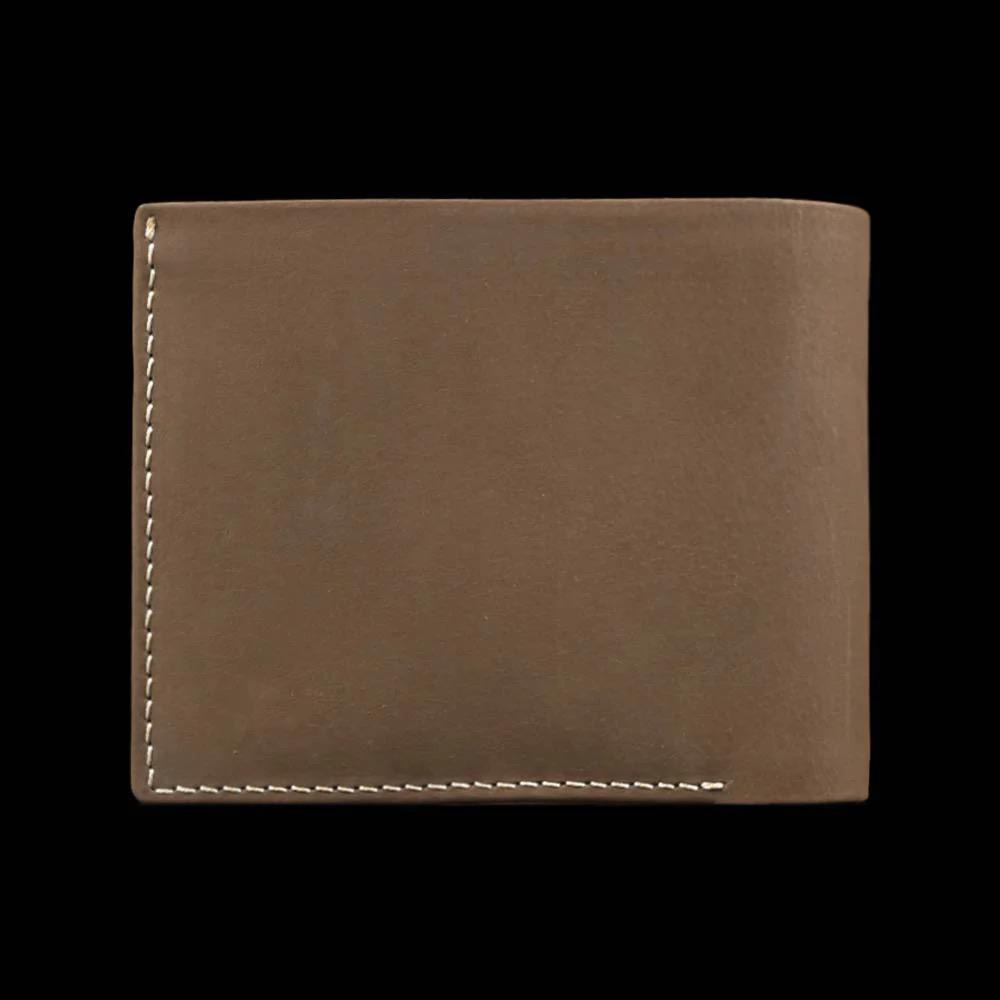 Real Leather Trifold Wallet